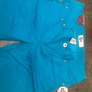 So jeans teal